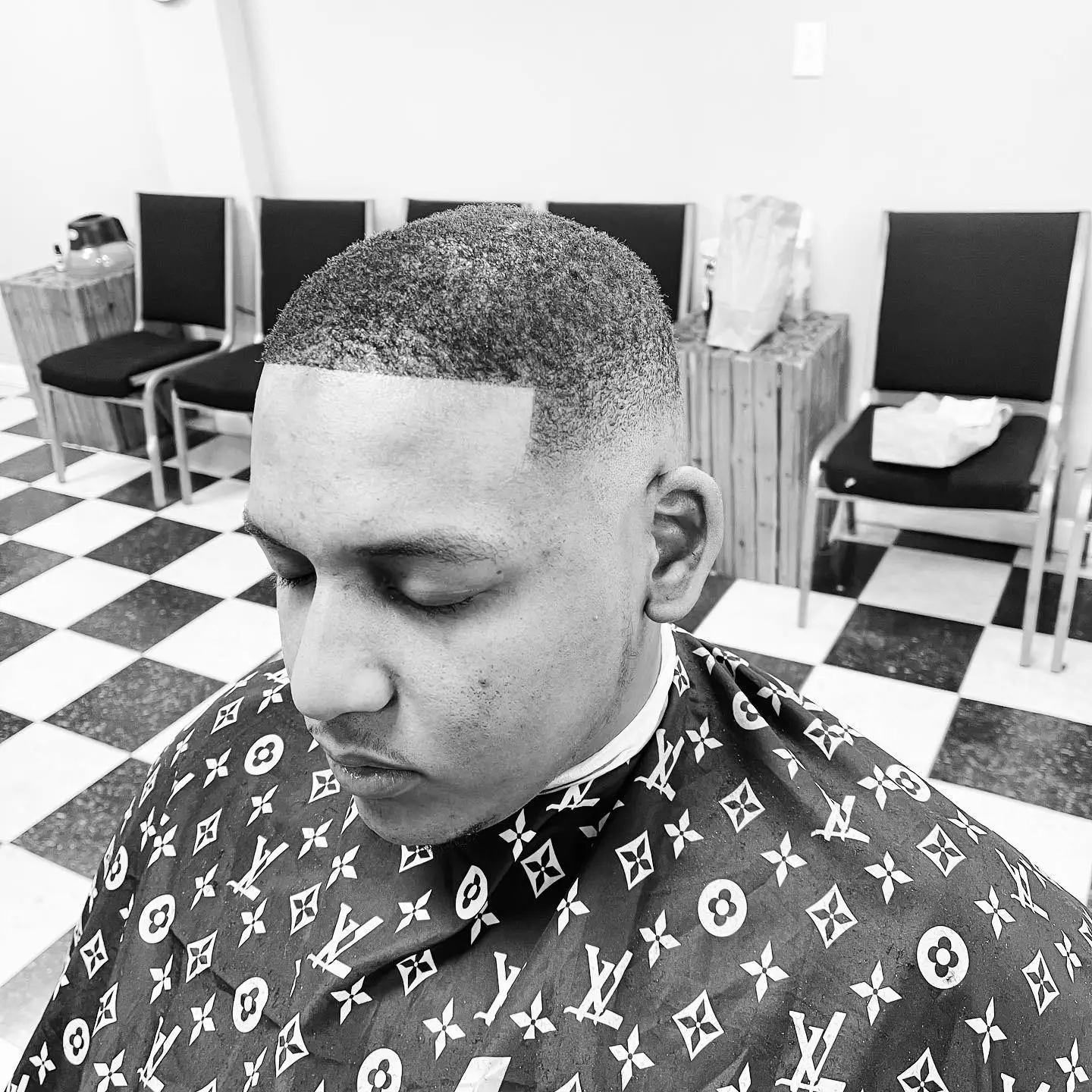 Clean skin fade at Beacon Fade & Shave, a barbershop in Beacon, NY